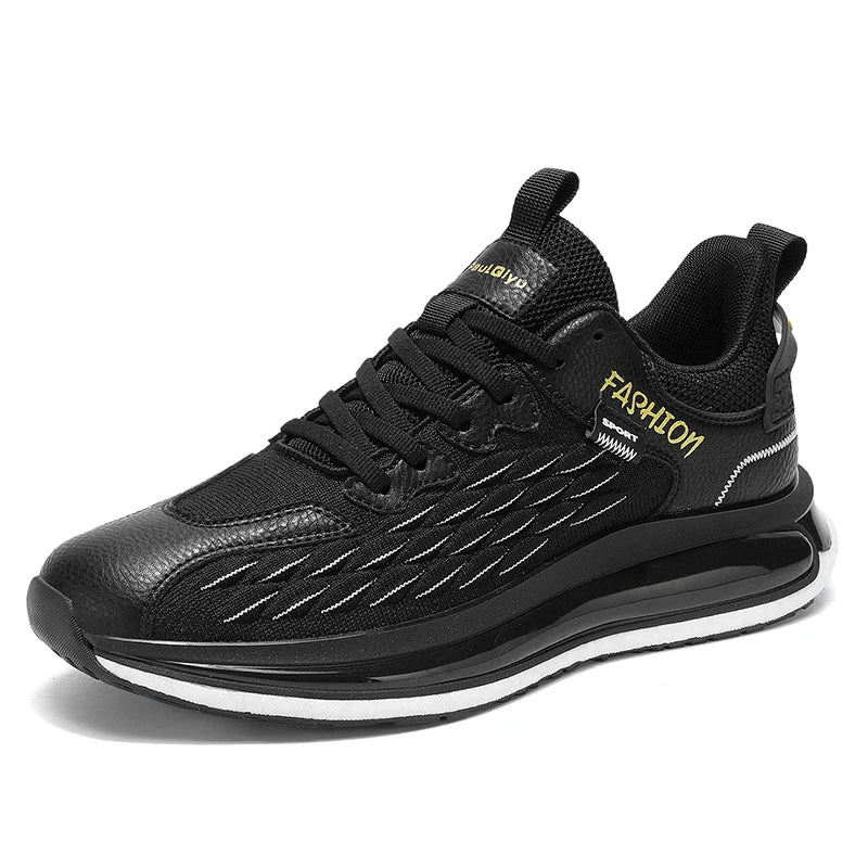 Men's Sports Shoes Comfortable and Breathable Mesh Lightweight Outdoor Casual Odor Proof and Wear Resistant Running Shoes