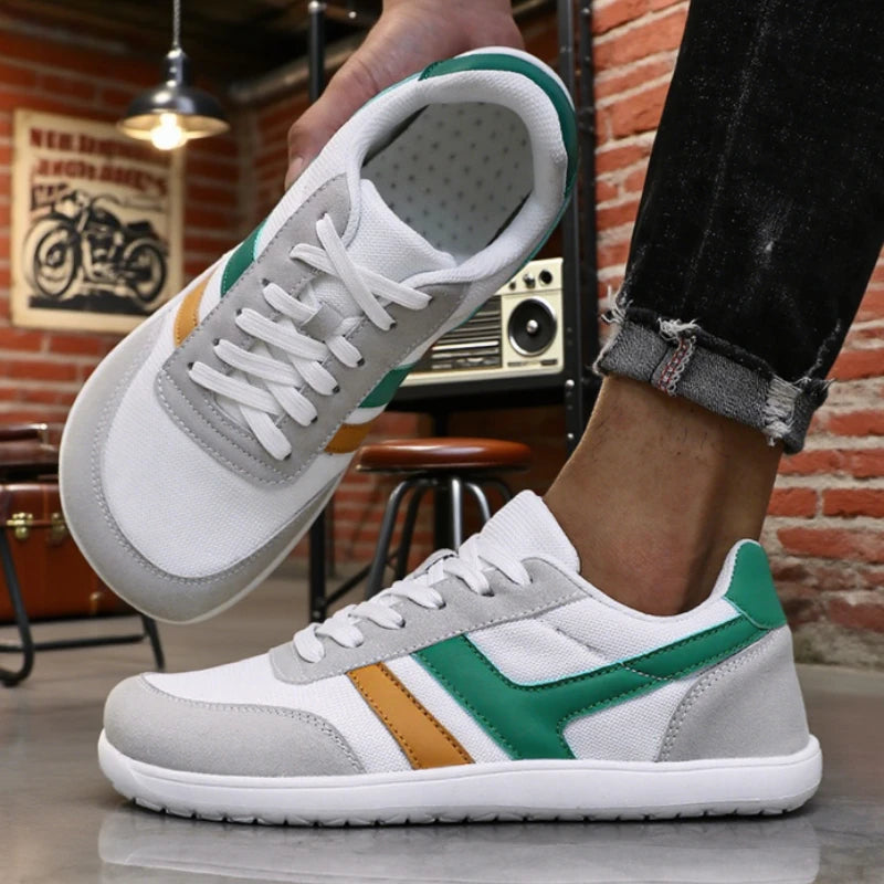 Men Wide Barefoot Shoes Minimalist Breathable Comfortable Walking Shoe Fashionable Lightweight Slip on Soft Man Trail Sneakers
