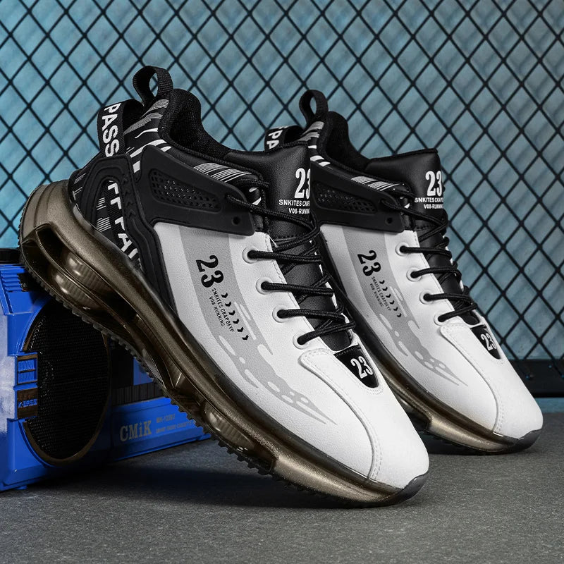 Men's Safety Shoes Summer New Breathable Versatile Casual Sneakers for Men Anti Slip Comfortable Outdoor Men's Running Shoes