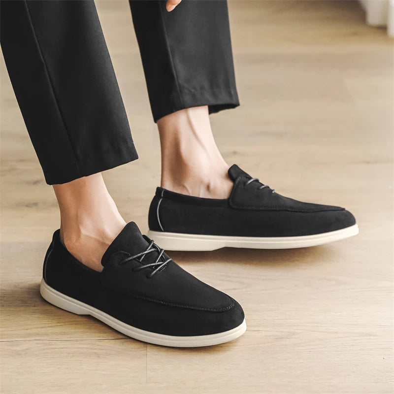 2025 Summer Loafers Men Casual Shoes Men Breathable Lace Up Lightweight  Versatile  Comfortable Durable Daily Men's Shoes