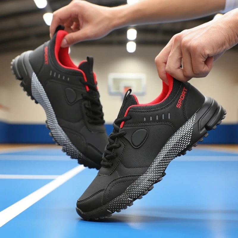 Men's Training Shoes Fashionable Durable Upper Hiking Shoes Anti Slip Breathable Outdoor Waterproof Hiking Camping Men's Shoes