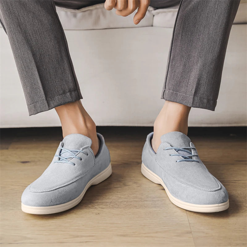 2025 Summer Loafers Men Casual Shoes Men Breathable Lace Up Lightweight  Versatile  Comfortable Durable Daily Men's Shoes