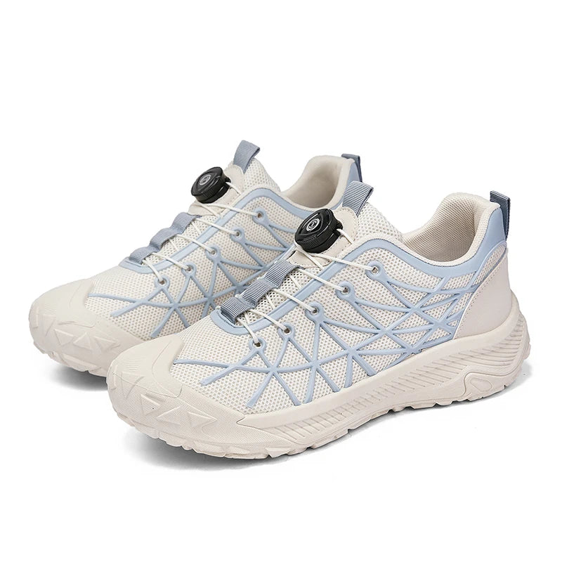 New Autumn Men's Casual Shoes Outdoor Sports Thin Breathable Comfortable Soft Wear-resistant Anti-slip Outdoor Hiking Shoes