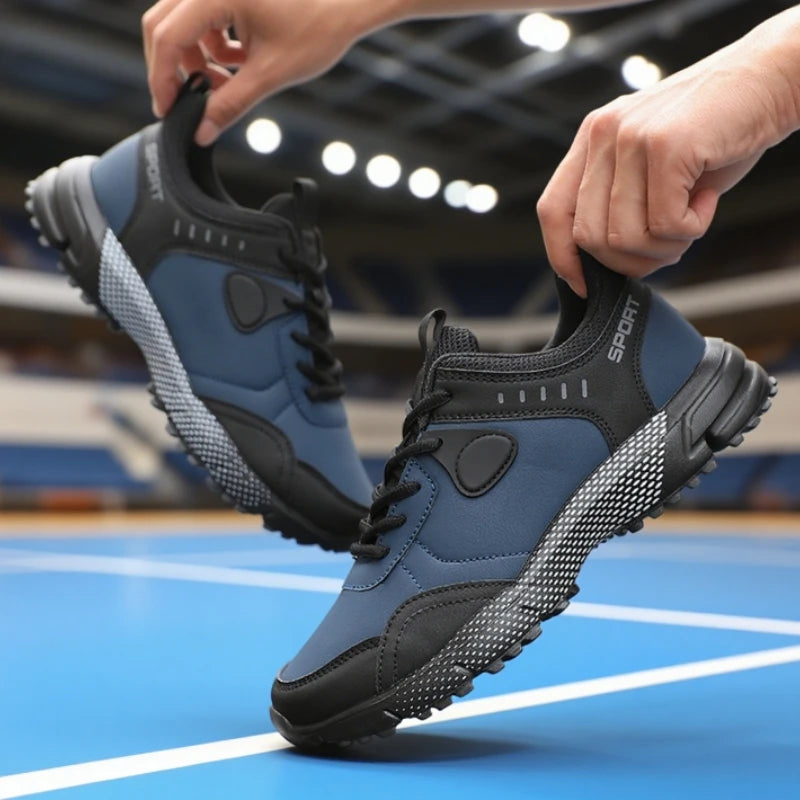 Men's Training Shoes Fashionable Durable Upper Hiking Shoes Anti Slip Breathable Outdoor Waterproof Hiking Camping Men's Shoes
