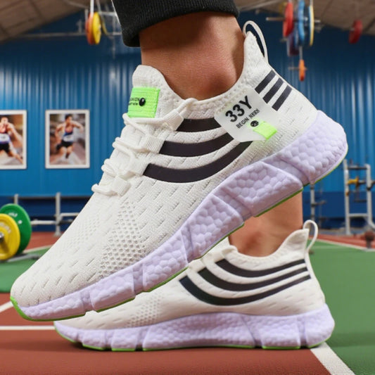Men's Mesh Sneakers Lightweight Comfortable Soft Breathable Running Shoes Athletic Jogging Tenis Multi Colored Walking Shoes Men