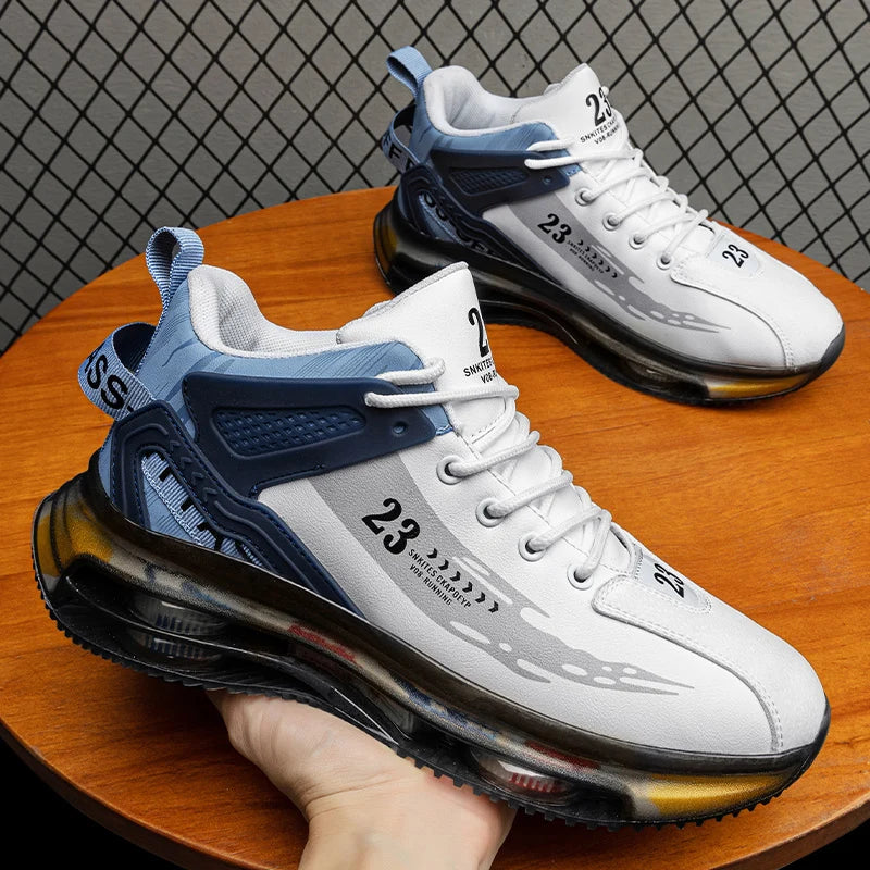 Men's Safety Shoes Summer New Breathable Versatile Casual Sneakers for Men Anti Slip Comfortable Outdoor Men's Running Shoes
