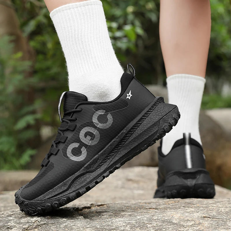 Men's Running Shoes Outdoor Couple Non-Slip Jogging Breathable Cushioning Luxury Shoes Trainer  Lightweight Sports Shoes