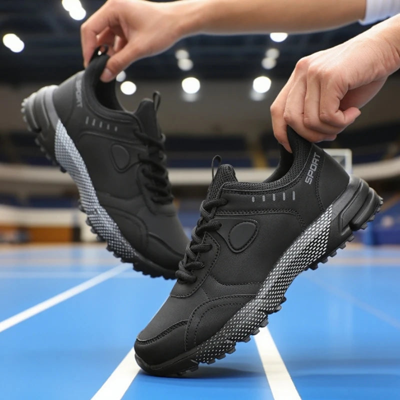 Men's Training Shoes Fashionable Durable Upper Hiking Shoes Anti Slip Breathable Outdoor Waterproof Hiking Camping Men's Shoes