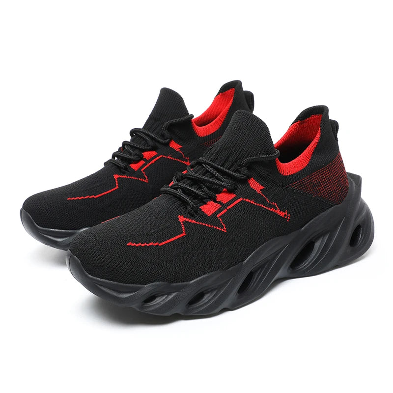 Men's Shoes Sneakers Casual Breathable Fashion Loafers Running Shoes Mesh Breathable and Durable All Season Shoes Size 39-46