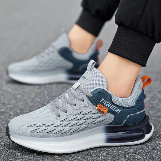 Men's Sports Shoes Comfortable and Breathable Mesh Lightweight Outdoor Casual Odor Proof and Wear Resistant Running Shoes