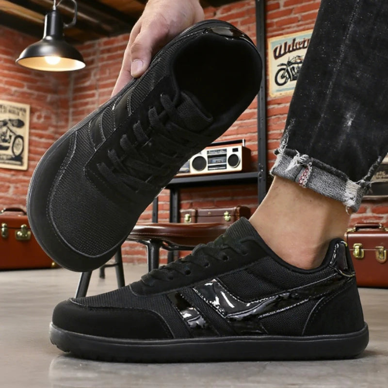 Men Wide Barefoot Shoes Minimalist Breathable Comfortable Walking Shoe Fashionable Lightweight Slip on Soft Man Trail Sneakers