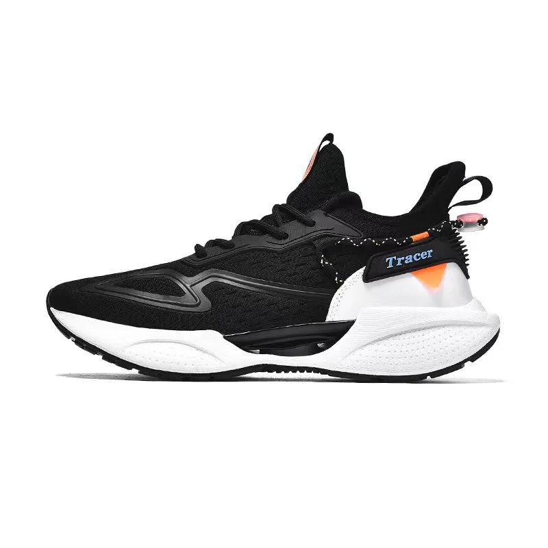 Men Casual Sneakers Fashion Outdoor Mesh Breathable Cushioning Basketball Footwear Daily Non Slip Running Shoes for Commuting