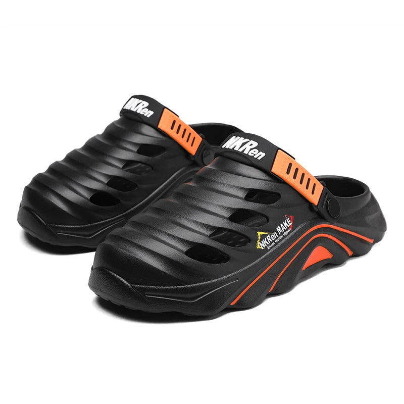2025 Summer New Men's Slippers Comfortable Casual Slippers Outdoor Non Slip Thick Soled  Beach Non Slip Durable Daily Sandals