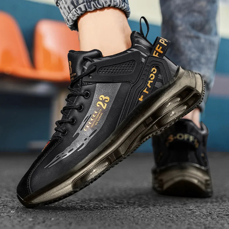 Men's Safety Shoes Summer New Breathable Versatile Casual Sneakers for Men Anti Slip Comfortable Outdoor Men's Running Shoes