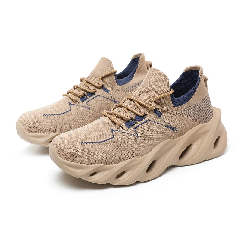 Men's Shoes Sneakers Casual Breathable Fashion Loafers Running Shoes Mesh Breathable and Durable All Season Shoes Size 39-46