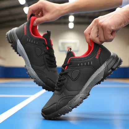Men's Training Shoes Fashionable Durable Upper Hiking Shoes Anti Slip Breathable Outdoor Waterproof Hiking Camping Men's Shoes
