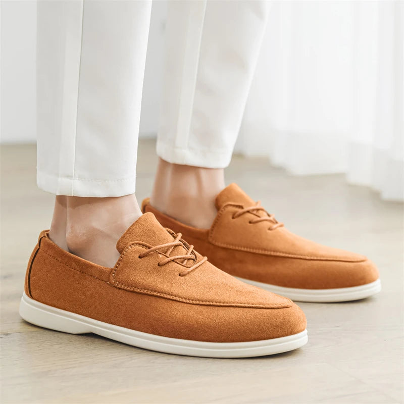 2025 Summer Loafers Men Casual Shoes Men Breathable Lace Up Lightweight  Versatile  Comfortable Durable Daily Men's Shoes