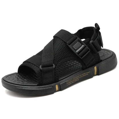 Men's Sandals Comfortable Anti Slip Soled Men's Shoes Breathable Versatile Beach Shoes Lightweight Fashionable Casual Slippers