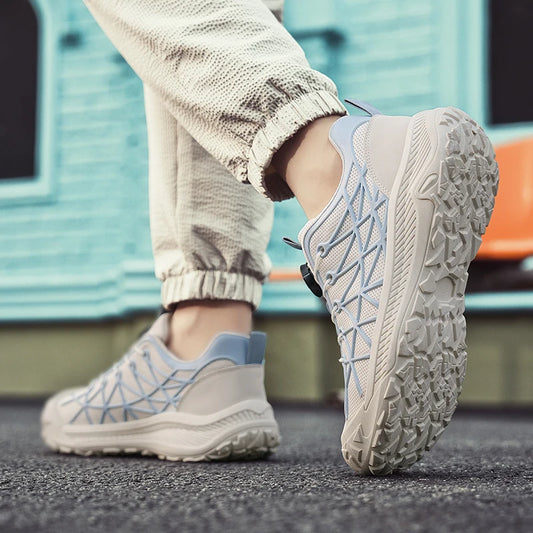New Autumn Men's Casual Shoes Outdoor Sports Thin Breathable Comfortable Soft Wear-resistant Anti-slip Outdoor Hiking Shoes
