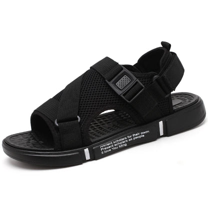Men's Sandals Comfortable Anti Slip Soled Men's Shoes Breathable Versatile Beach Shoes Lightweight Fashionable Casual Slippers