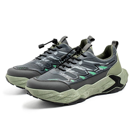 New Men's Sports Shoes with Anti Slip  Wear-resistant  Rebound and Versatile Outdoor Running Shoes  Daily Versatile Hiking Shoes